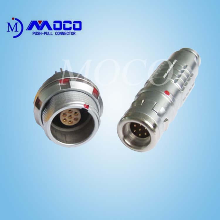 China manufacturer 7 pin watertight circular wire connector ip66 ip67 ip68